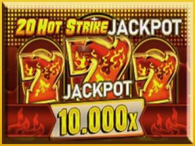 20 Hot Strike Jackpot màquina de joc per diners