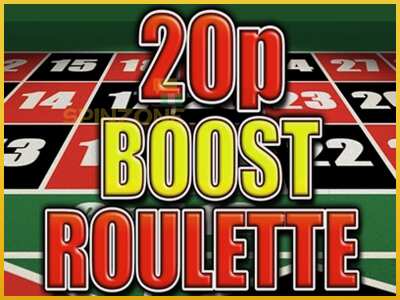 20p Boost Roulette màquina de joc per diners