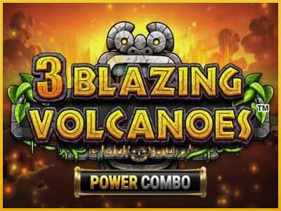 3 Blazing Volcanoes Power Combo màquina de joc per diners