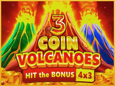 3 Coin Volcanoes màquina de joc per diners