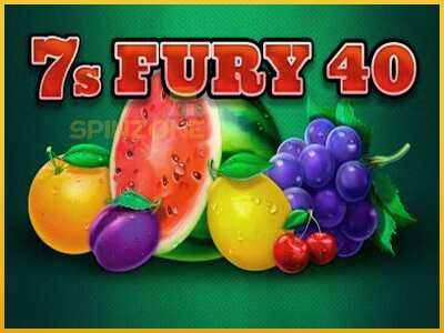 7s Fury 40 màquina de joc per diners