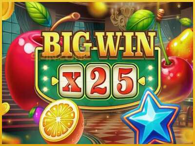 Big Win x25 màquina de joc per diners