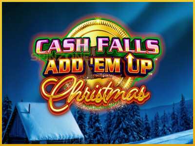 Cash Falls: Add Em Up Christmas màquina de joc per diners