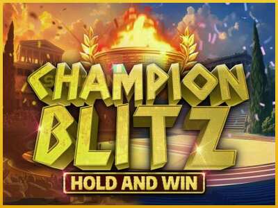 Champion Blitz Hold and Win màquina de joc per diners