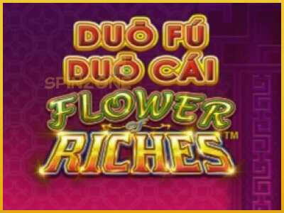 Duo Fu Duo Cai Flower Riches màquina de joc per diners