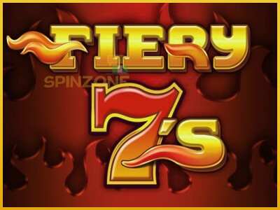 Fiery 7s màquina de joc per diners