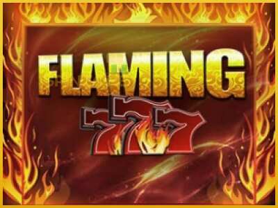 Flaming 777 màquina de joc per diners