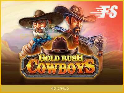 Gold Rush Cowboys màquina de joc per diners