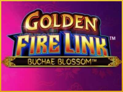 Golden Fire Link Buchae Blossom màquina de joc per diners