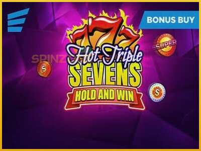 Hot Triple Sevens Hold & Win màquina de joc per diners