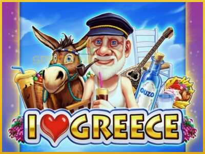 I Love Greece màquina de joc per diners