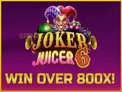 Joker Juicer 6 màquina de joc per diners