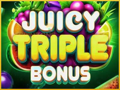 Juicy Triple Bonus màquina de joc per diners