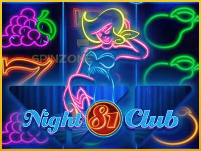 Night Club 81 màquina de joc per diners