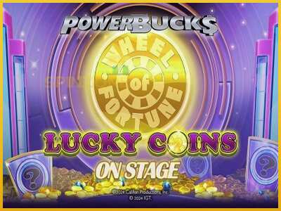 PowerBucks Wheel of Fortune Lucky Coins On Stage màquina de joc per diners