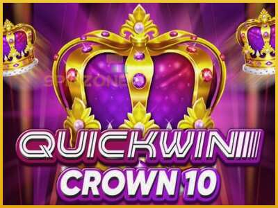 Quick Win Crown 10 màquina de joc per diners