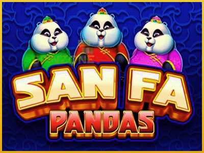 San Fa Pandas màquina de joc per diners