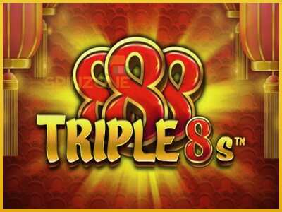 Triple 8s màquina de joc per diners