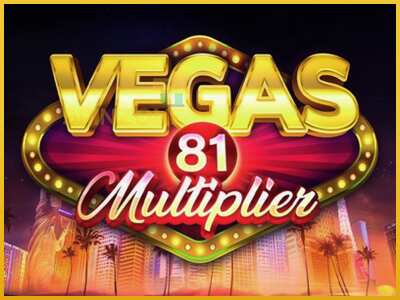 Vegas 81 Multiplier màquina de joc per diners