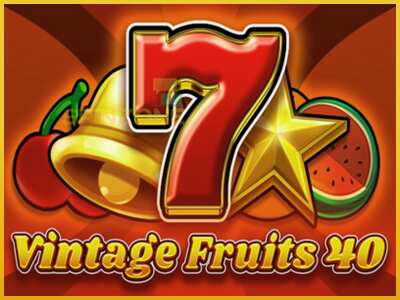 Vintage Fruits 40 màquina de joc per diners