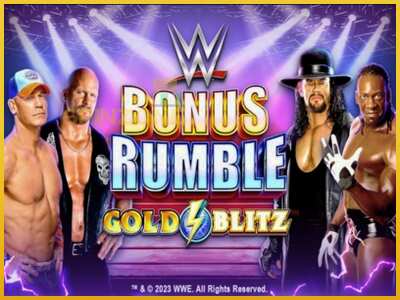 WWE Bonus Rumble Gold Blitz màquina de joc per diners