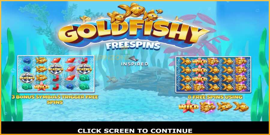 Gold Fishy Free Spins màquina de joc per diners, imatge 1