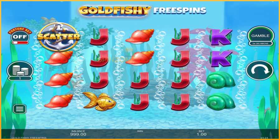 Gold Fishy Free Spins màquina de joc per diners, imatge 2