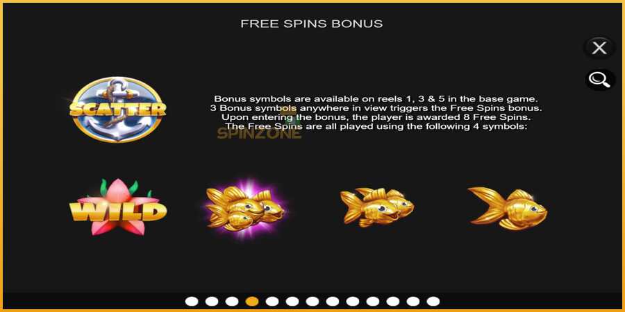 Gold Fishy Free Spins màquina de joc per diners, imatge 5