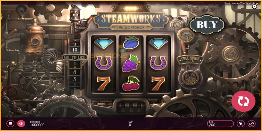 Steamworks - The Workshop màquina de joc per diners, imatge 2