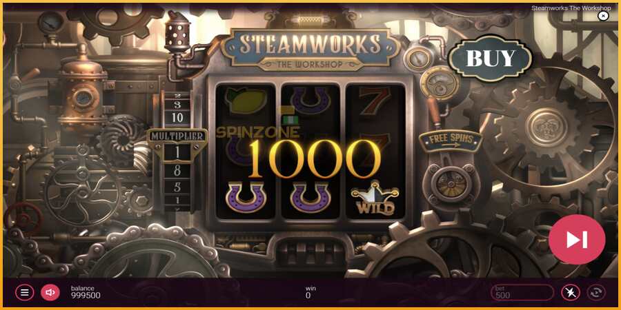 Steamworks - The Workshop màquina de joc per diners, imatge 3