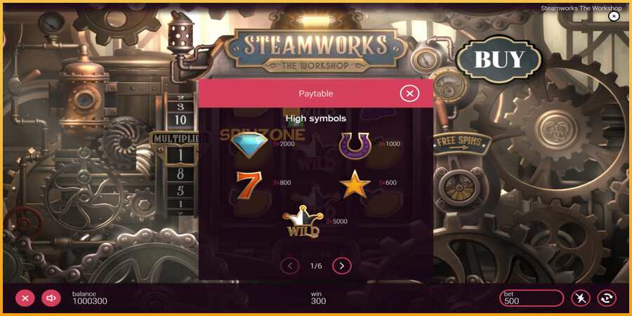 Steamworks - The Workshop màquina de joc per diners, imatge 5