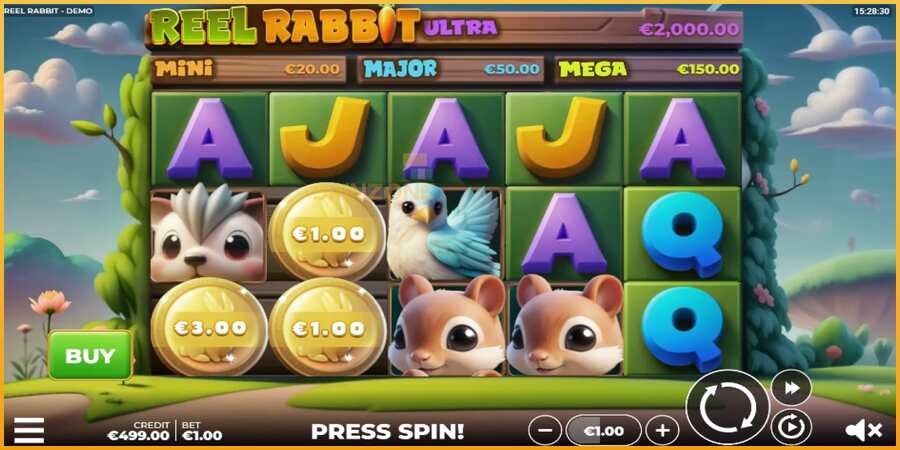 Reel Rabbit màquina de joc per diners, imatge 2