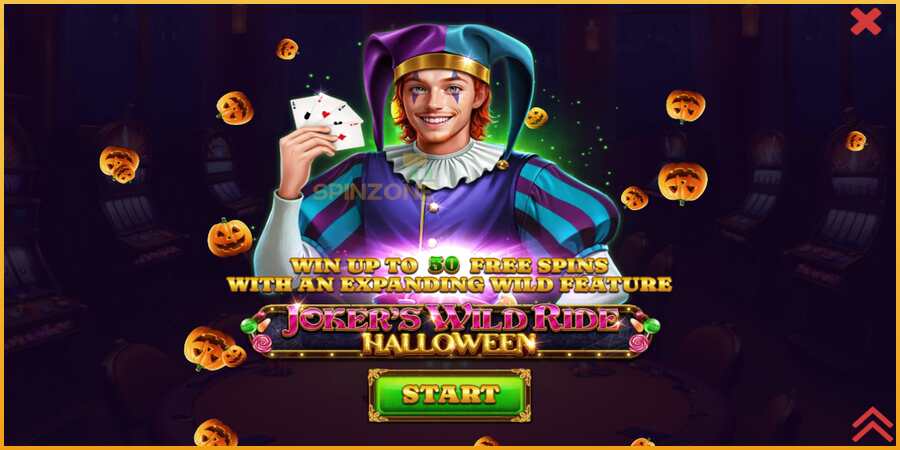 Jokers Wild Ride Halloween màquina de joc per diners, imatge 1