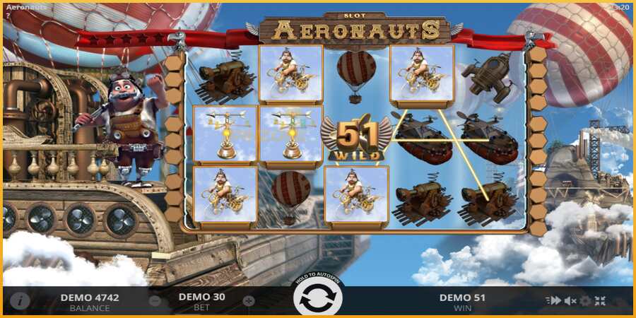 Aeronauts màquina de joc per diners, imatge 3