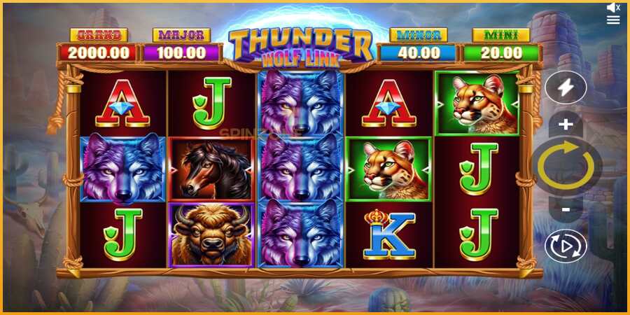 Thunder Wolf Link màquina de joc per diners, imatge 1