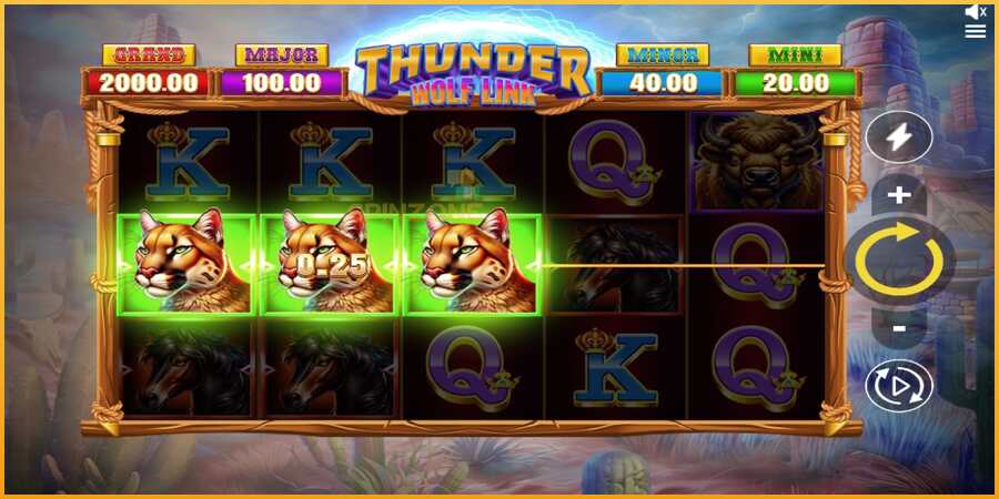 Thunder Wolf Link màquina de joc per diners, imatge 3