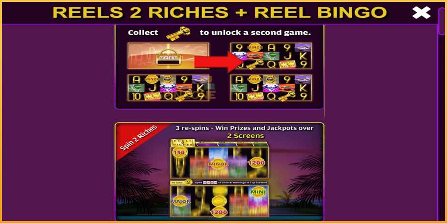 Reels 2 Riches with Reel Bingo màquina de joc per diners, imatge 4