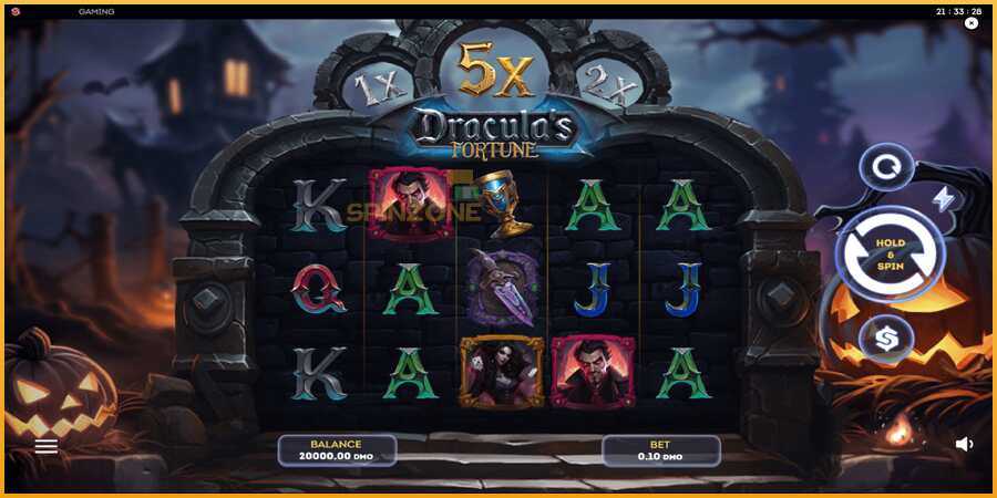 Draculas Fortune màquina de joc per diners, imatge 1