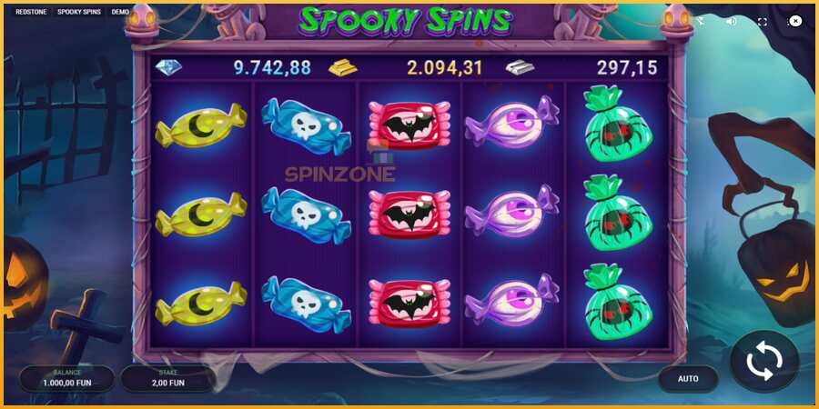 Spooky Spins màquina de joc per diners, imatge 2