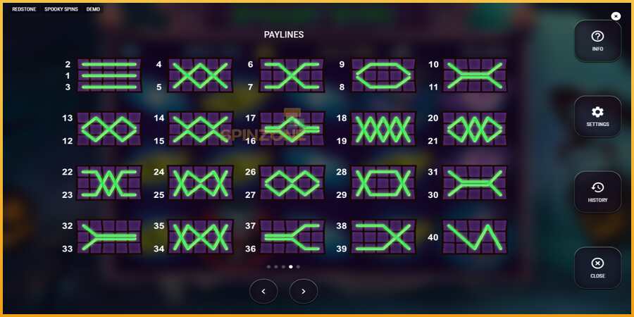 Spooky Spins màquina de joc per diners, imatge 7