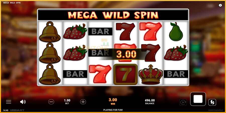 Mega Wild Spin màquina de joc per diners, imatge 2