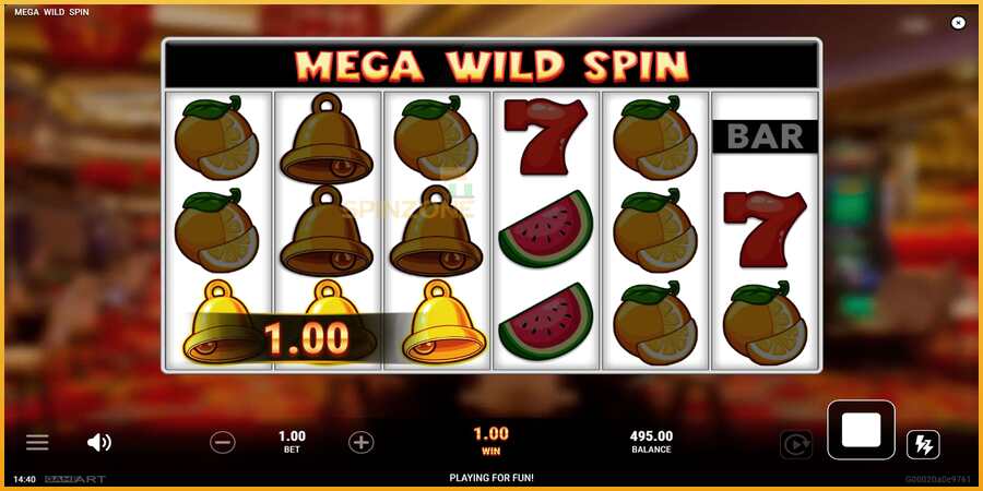 Mega Wild Spin màquina de joc per diners, imatge 4