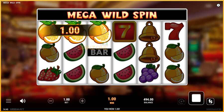 Mega Wild Spin màquina de joc per diners, imatge 5