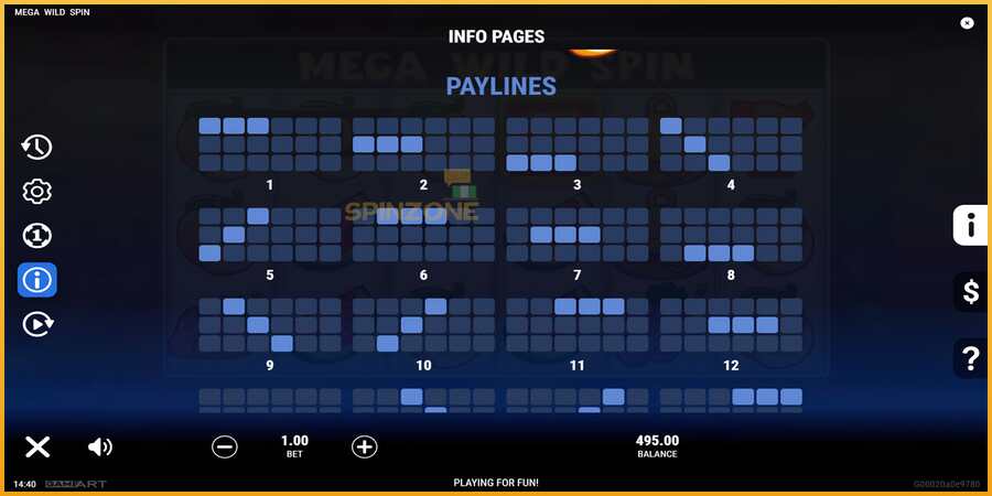 Mega Wild Spin màquina de joc per diners, imatge 7