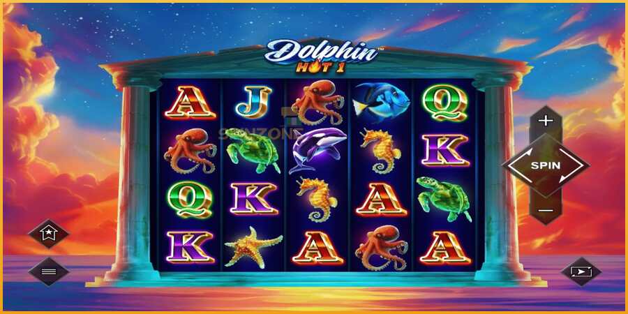 Dolphin Hot 1 màquina de joc per diners, imatge 1