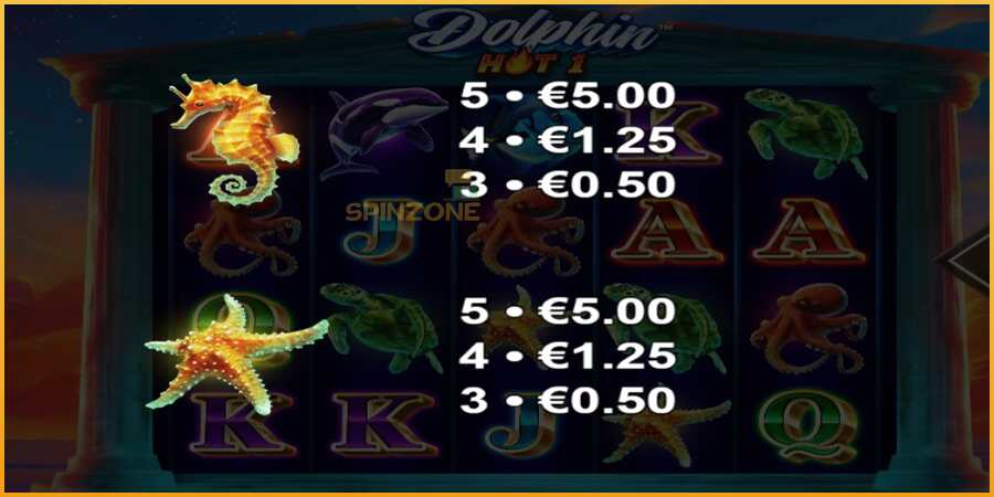 Dolphin Hot 1 màquina de joc per diners, imatge 6