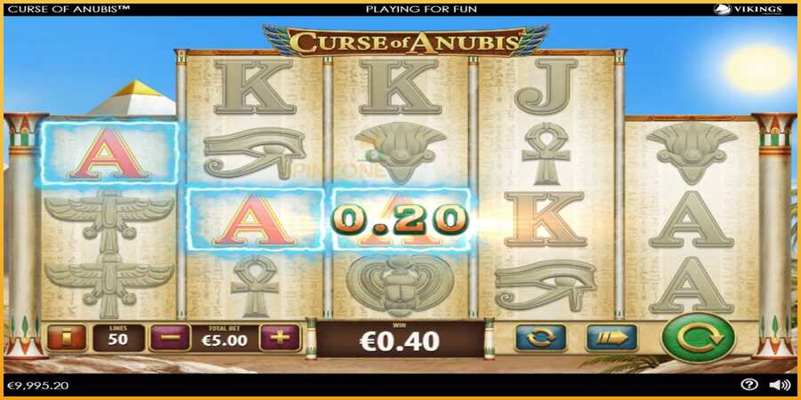 Curse of Anubis màquina de joc per diners, imatge 2