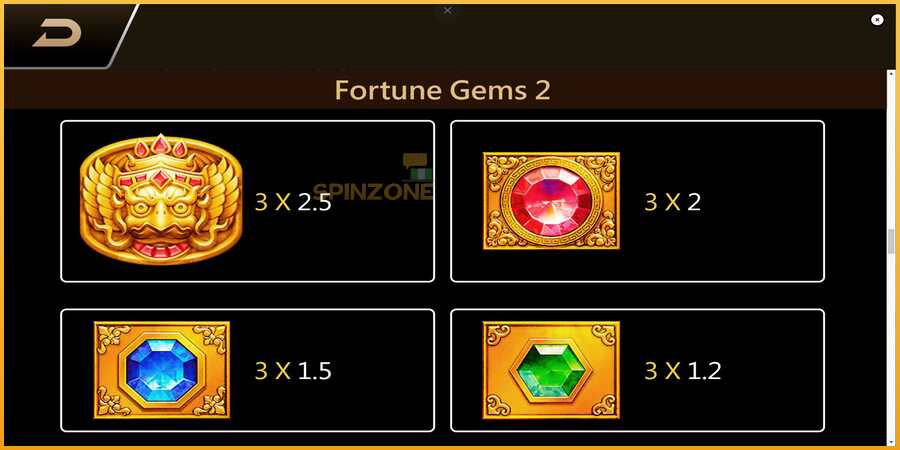 Fortune Gems 2 màquina de joc per diners, imatge 6