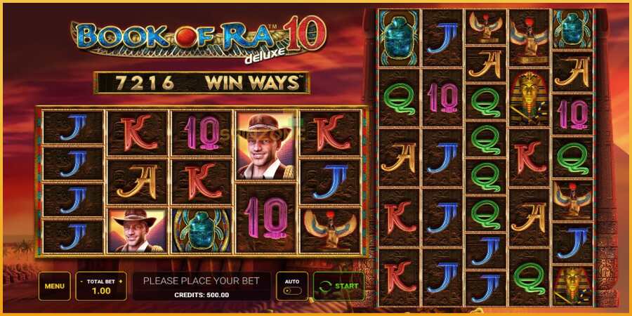 Book of Ra Deluxe 10 Win Ways màquina de joc per diners, imatge 1