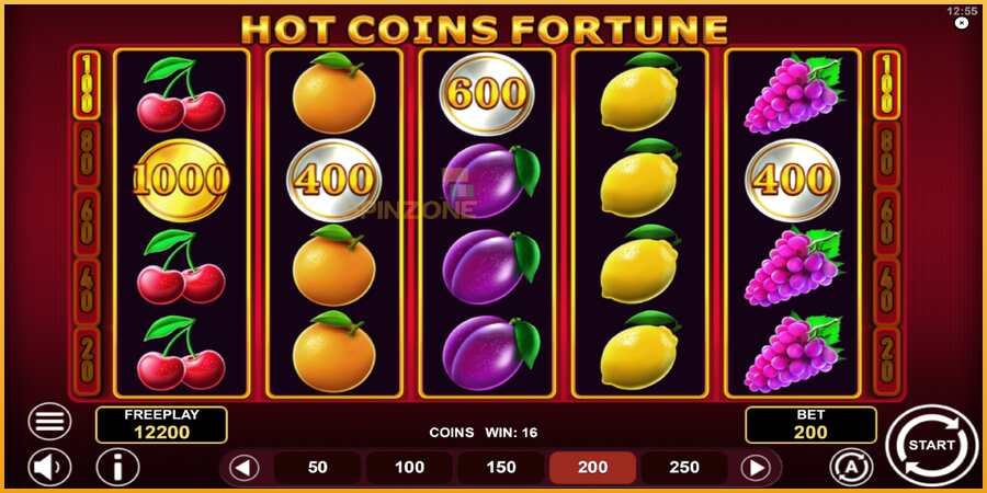 Hot Coins Fortune màquina de joc per diners, imatge 2